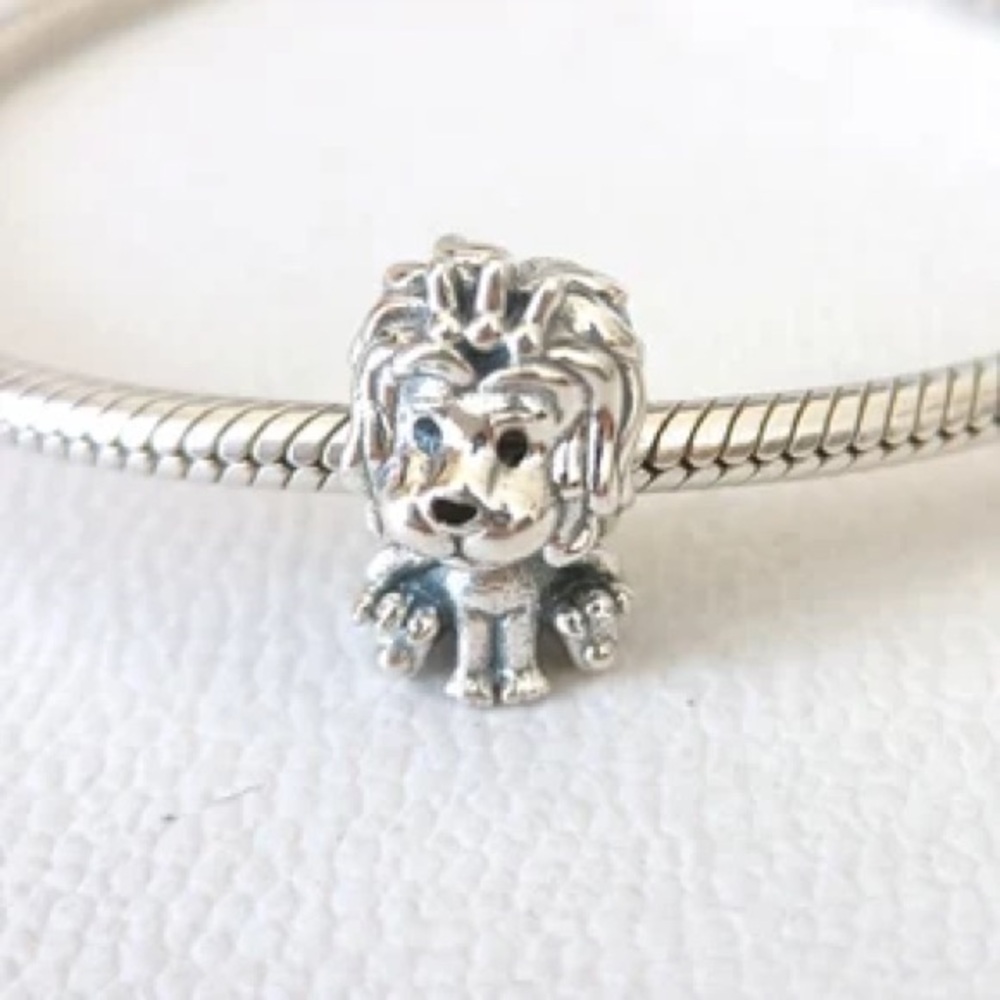 Genuine Pandora British Lion Union Jack enamel Charm